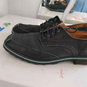 Fluevog Dandy Byrons M10 Turquoise